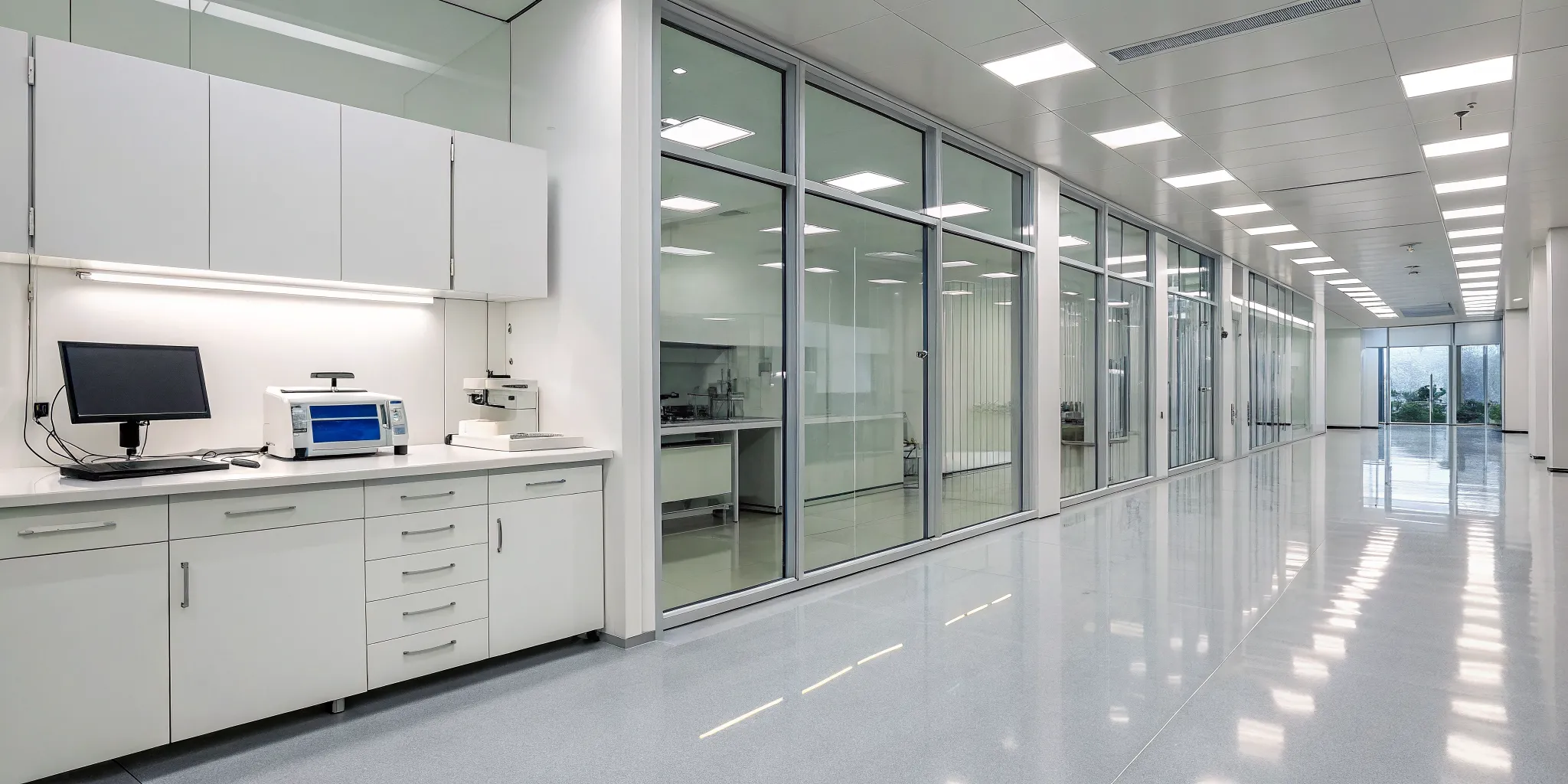 A digital dental lab using CAD/CAM technology for the All on 4 implant workflow.